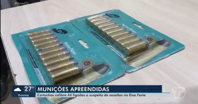 Polícia apreende 20 munições de calibre .44 em Santarém e desarticula grupo suspeito de assaltos