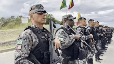 Polícia Militar de Roraima inicia 'Operação Comandos – Edição Fronteira 2026'