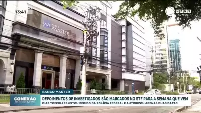 STF marca depoimentos de investigados do caso Banco Master para próxima semana