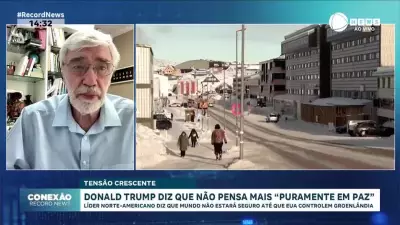 Trump afirma que segurança global exige controle dos EUA sobre a Groenlândia