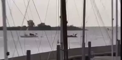 Veleiro fica 20 horas à deriva após tripulantes desmaiarem com calor em Buenos Aires