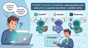 3 IAs gratuitas como estagiários: como usar ChatGPT, Gemini e Perplexity