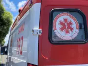 Acidente entre ônibus e moto em Macambira deixa uma morta e uma ferida grave