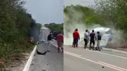 Acidente na BR-407 deixa 3 mortos e 4 feridos em Jaicós, Piauí