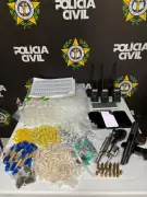 Adolescente apreendido e dois presos com drogas e armas em Barra Mansa