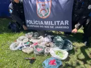 Adolescentes de 13 e 17 anos são apreendidos com drogas em escola de Resende