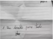 Assaltante preso em MG após usar bilhete para roubar correspondente bancário