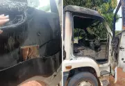 Bíblia permanece intacta após incêndio destruir caminhão em Palmas