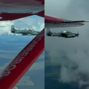 Blitz aérea: FAB intercepta avião dos Bombeiros de RO em voo médico