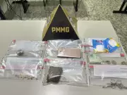 Casal de adolescentes é apreendido com drogas escondidas em computador em Goiabeira