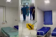 Chuva causa infiltração e molha leitos em hospital do Piauí
