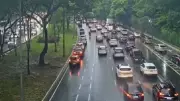 Chuva forte paralisa São Paulo: 81 km de lentidão na zona leste