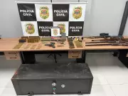 Cofre com armas e munições é furtado de casa de PM aposentado em Bauru