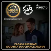 Consórcio Comauto lança Mega Contemplação Imobiliária com 40 sorteios sem juros