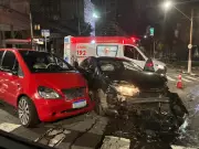 Dois acidentes consecutivos deixam feridos na Avenida Aquidabã, em Campinas