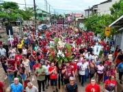 Fé inabalável: Chuva não afasta multidão da tradicional festa de São Sebastião no Acre