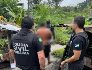 Homem é preso no AM após manter enteada em cárcere privado por três anos