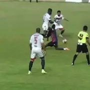 Jogador do Barcelona-RO sofre fratura facial após joelhada em jogo do Rondoniense