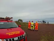 Motorista de app é encontrado morto após carro cair em ribanceira na Serra do Rola Moça