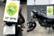 Mulher é presa em Sarandi por usar moto com placa comprada na internet