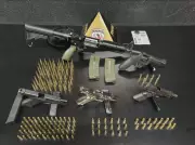 Operação da PM apreende arsenal e prende suspeitos do Comando Vermelho em BH