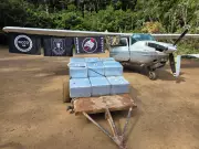 Operação no Amazonas apreende meia tonelada de cocaína e armas em pista clandestina