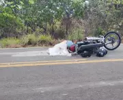 Pedestre morre atropelado por moto na BR-174 em Amajari (RR)