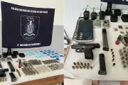 PM apreende drogas, armas e prende homem baleado em confronto em Santos