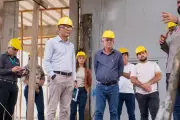 Prefeito de Buritis visita obra de ampliação da Sicoob Amazônia