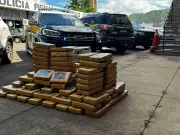 PRF apreende 175 kg de drogas em caminhão de sucata em Juiz de Fora