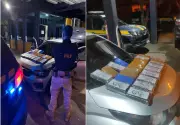 PRF apreende 20 kg de cocaína em veículo na BR-101 em Campos dos Goytacazes