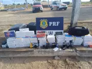 PRF apreende 92 itens de luxo sem nota em Alagoas; carga vale R$ 150 mil