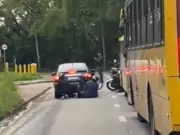 Suspeito morre em confronto com PM após roubo de carro em Cubatão