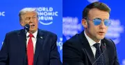 Trump ironiza óculos de Macron em Davos; francês critica imperialismo e defende Europa