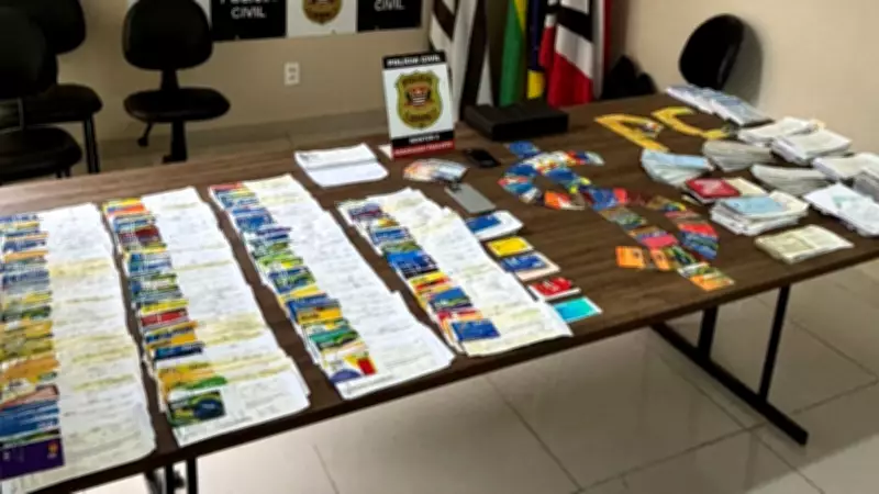 Polícia apreende mais de 200 cartões em operação contra agiotagem em Paraguaçu Paulista