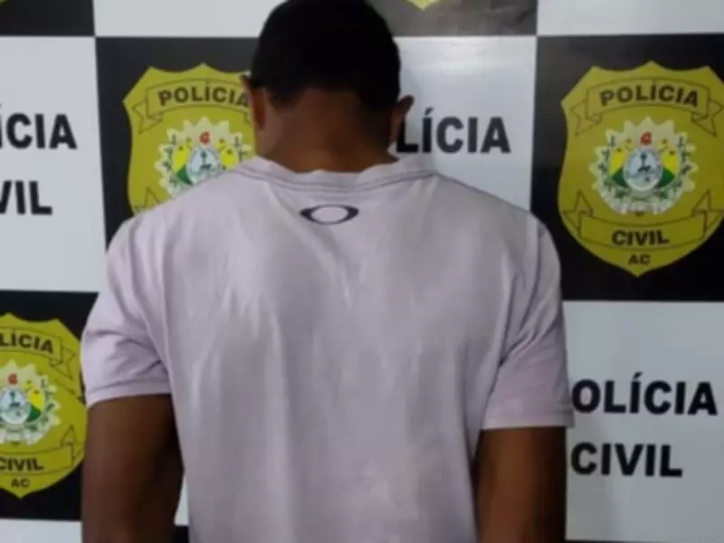 Suspeito de homicídio no Acre é preso por estupro de duas crianças após entrega pelo pai