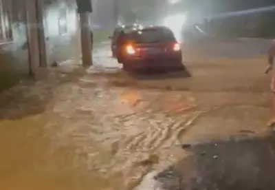 Angra dos Reis em estado de atenção após chuvas intensas causarem alagamentos