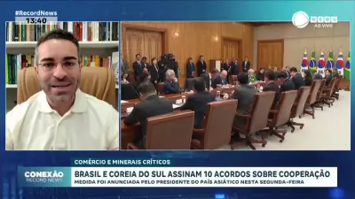 Brasil e Coreia do Sul firmam 10 acordos de cooperação em política, economia e cultura