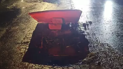 Buraco na BR-365 em Uberlândia danifica pneus de 13 veículos em uma noite