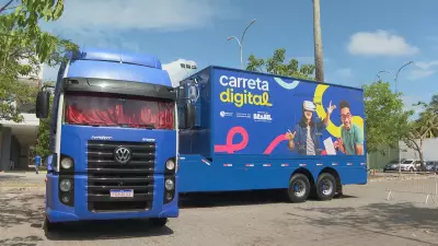 Carreta Digital chega ao Recife com cursos de tecnologia para trans e travestis
