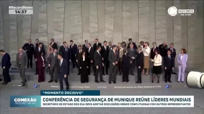 Conferência de Segurança de Munique inicia com foco em diálogo pacífico entre líderes globais
