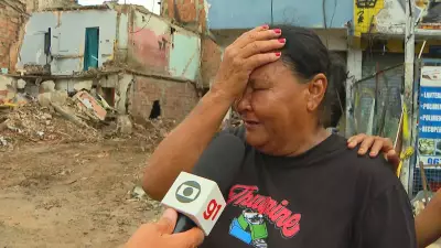 Corpo de mãe morta em desabamento no Maracanã é sepultado após tragédia anunciada