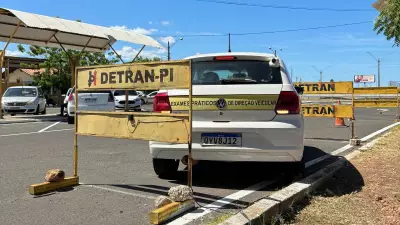 Detran-PI anuncia fim da prova de baliza para CNH B e novas regras no exame prático