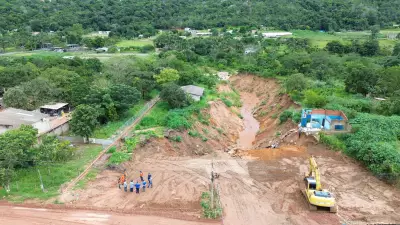 Distrito de Nova Poxoréu em alerta por risco de deslizamento após chuvas intensas em MT
