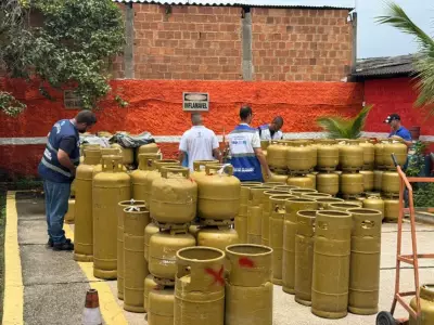 Estabelecimento é interditado em Resende após vazamento perigoso em botijão de gás