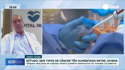 Estudo de Harvard alerta: seis tipos de câncer aumentam entre jovens brasileiros