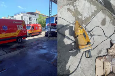 Explosão de Lavadora em Marina de Florianópolis Deixa Quatro Feridos com Queimaduras Graves