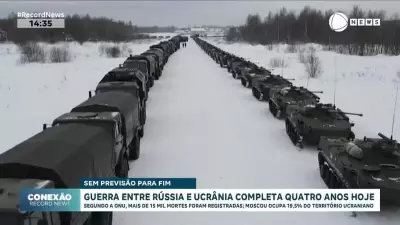 Guerra entre Rússia e Ucrânia completa quatro anos sem perspectivas de paz