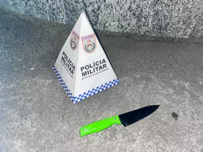 Homem com 41 passagens é preso após ameaçar mulheres com faca em Petrópolis