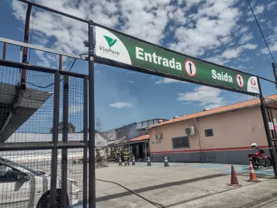 Incêndio em área de manutenção do Hospital Prontil em São José dos Campos é controlado rapidamente